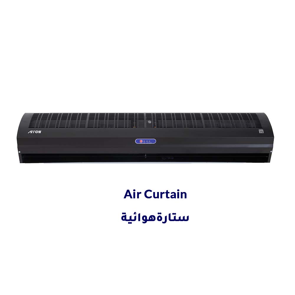 Arrow Air Curtain 90cm Black