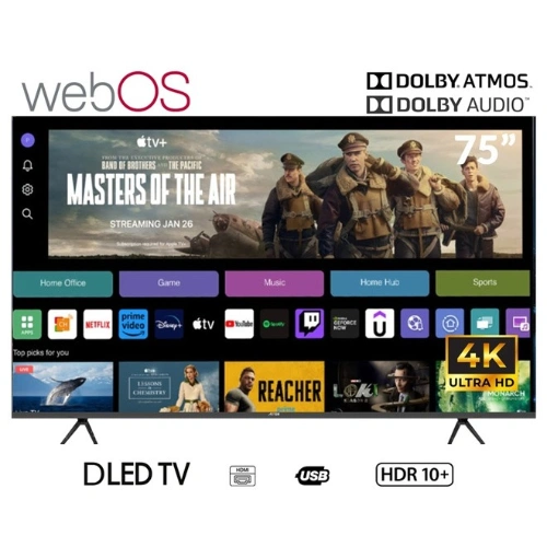 ARRQW 75-inch WebOS tv