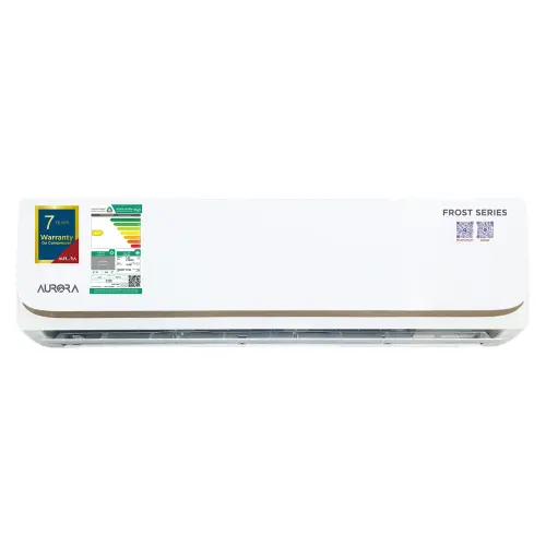 AURORA Split Air Conditioner – 17300 BTU Cooling Capacity – Cooling Only – Gold Fin Technology – White - أرو