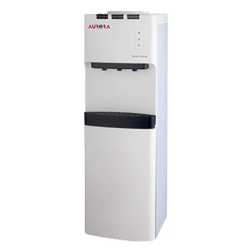Aurora Water Dispenser with 2 Taps (Cold - Hot) and Storage Below - أرو