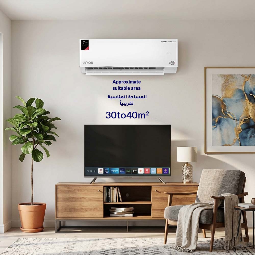 Arrow Split Air Conditioner 24000 BTU – Cooling Only – Smart Wi-Fi – Copper Condenser
