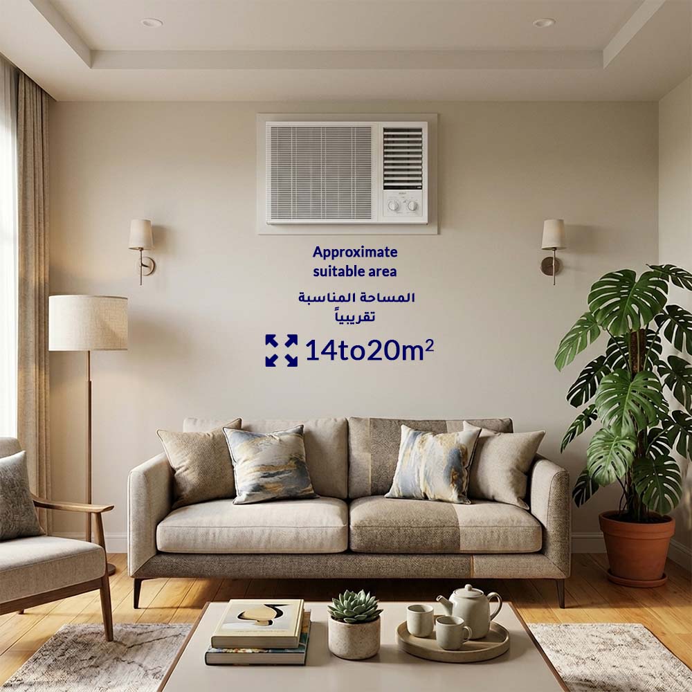 Arrow 18000 BTU Window Air Conditioner – Cooling Only – Rotary Compressor - أرو
